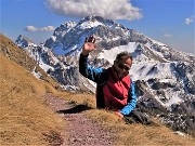  Anello Bivacco (2050 m)-Laghetto (2116 m) Tre Pizzi da Capovalle (1130 m)-10apr22- FOTOGALLERY